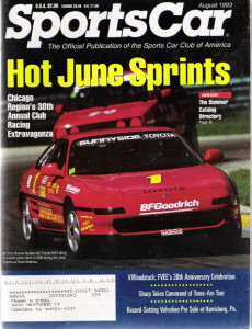 SPORTS CAR 1993 AUG - TONY SUEVER TOYOTA MR2, CHICAGO'S 38TH ANNUAL, SHARP